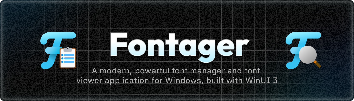 Fontager Manager Preview